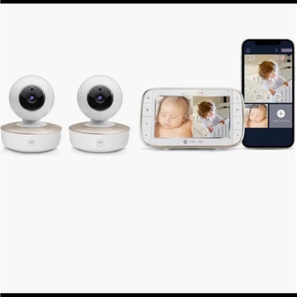 Motorola, VM 855–2 baby monitor NEW In Box - Picture 7 of 9